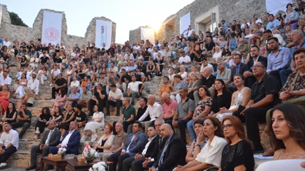 Antik kentteki 2 bin yıllık Odeon’dan piyano sesleri yükseldi